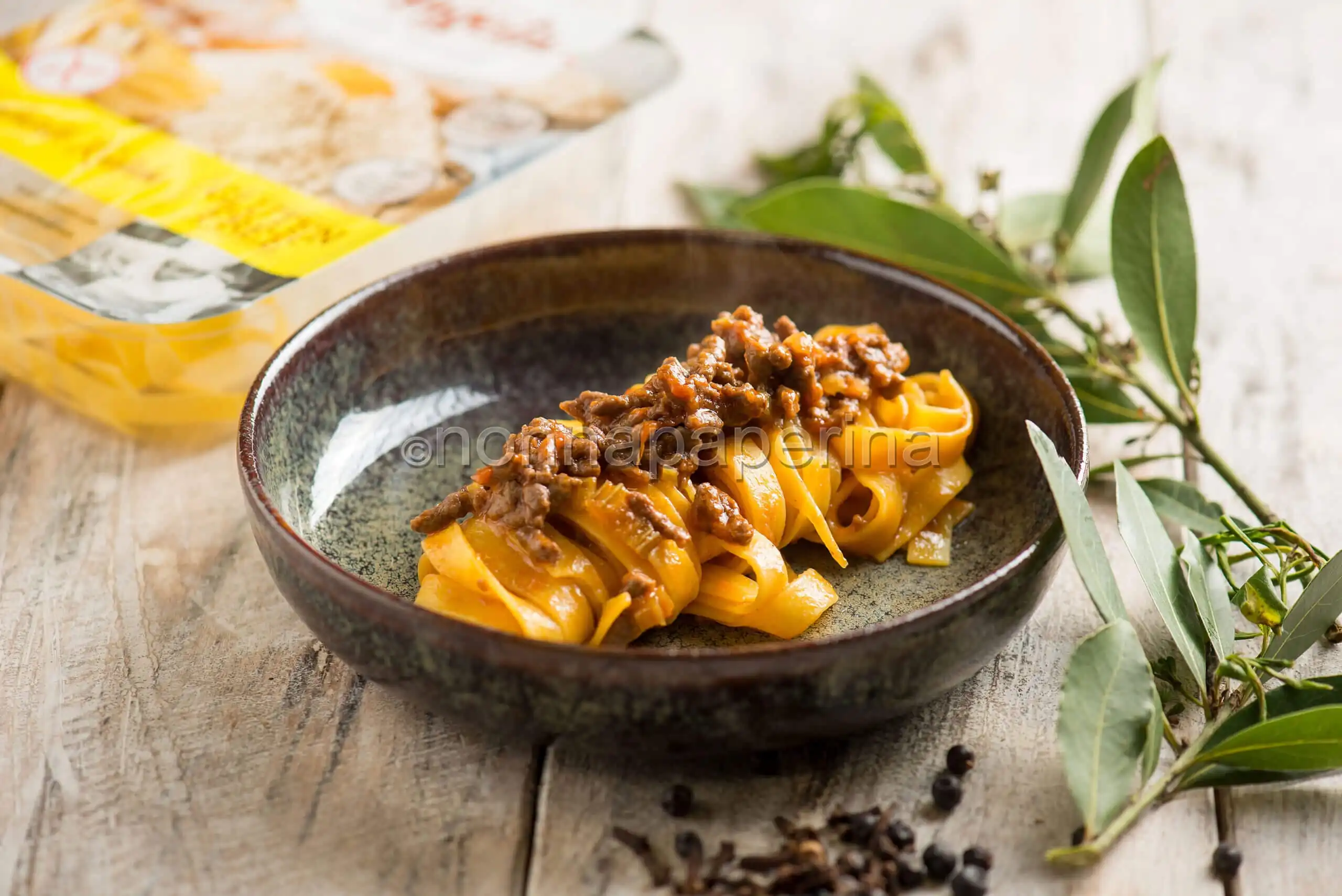 Tagliatelle al sugo di piccione, un secondo rustico