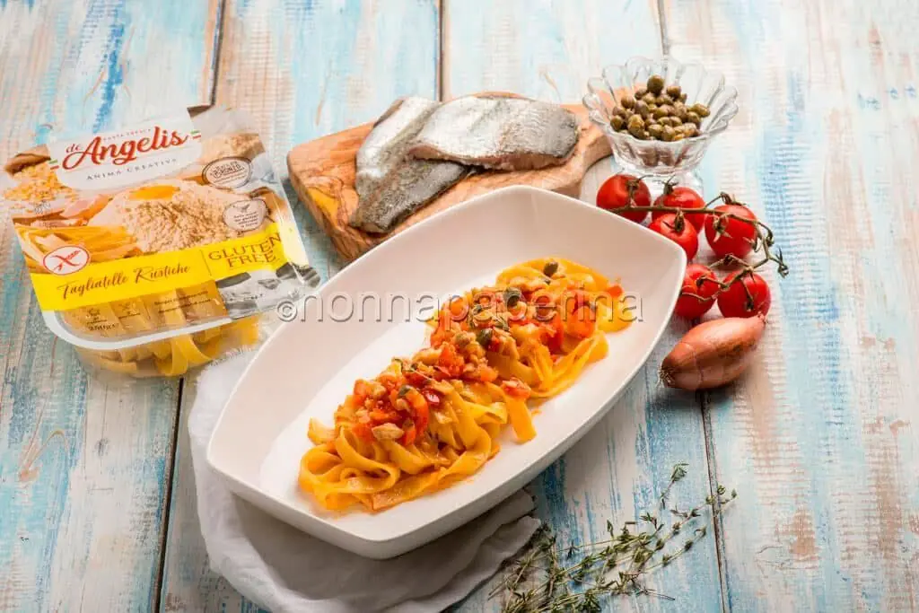 Tagliatelle rustiche al sugo di trota: un piatto sfizioso