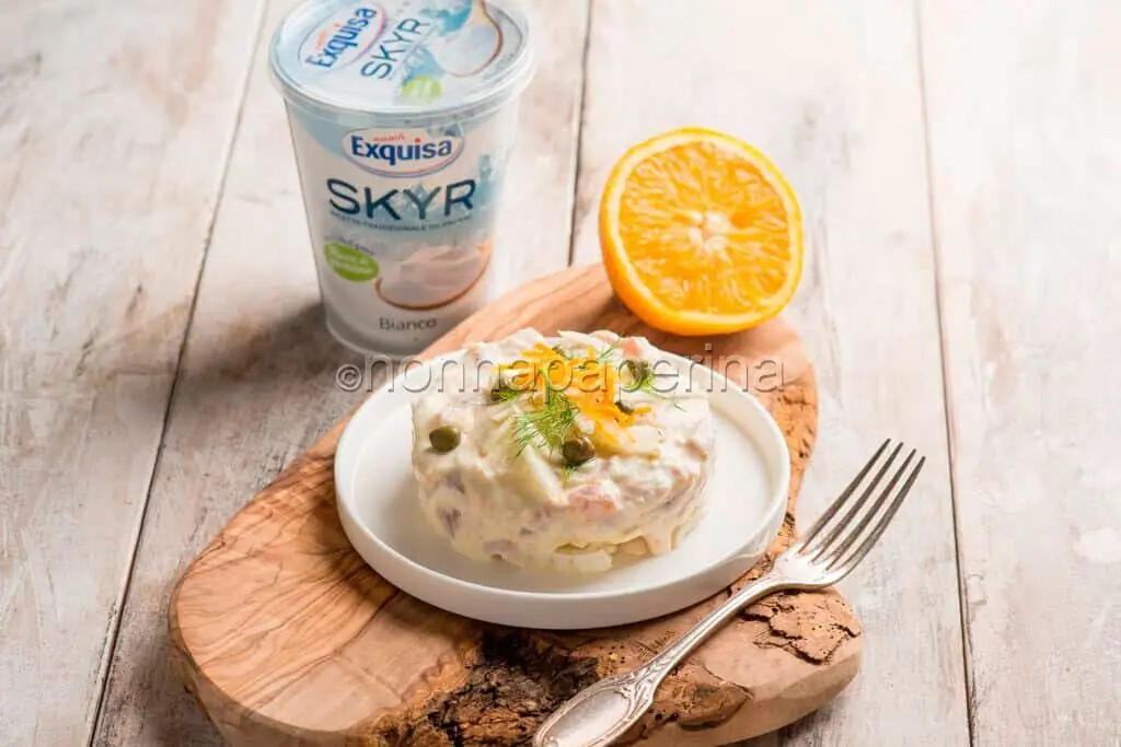 Tartare di tonno con Skyr, un secondo d’alta cucina