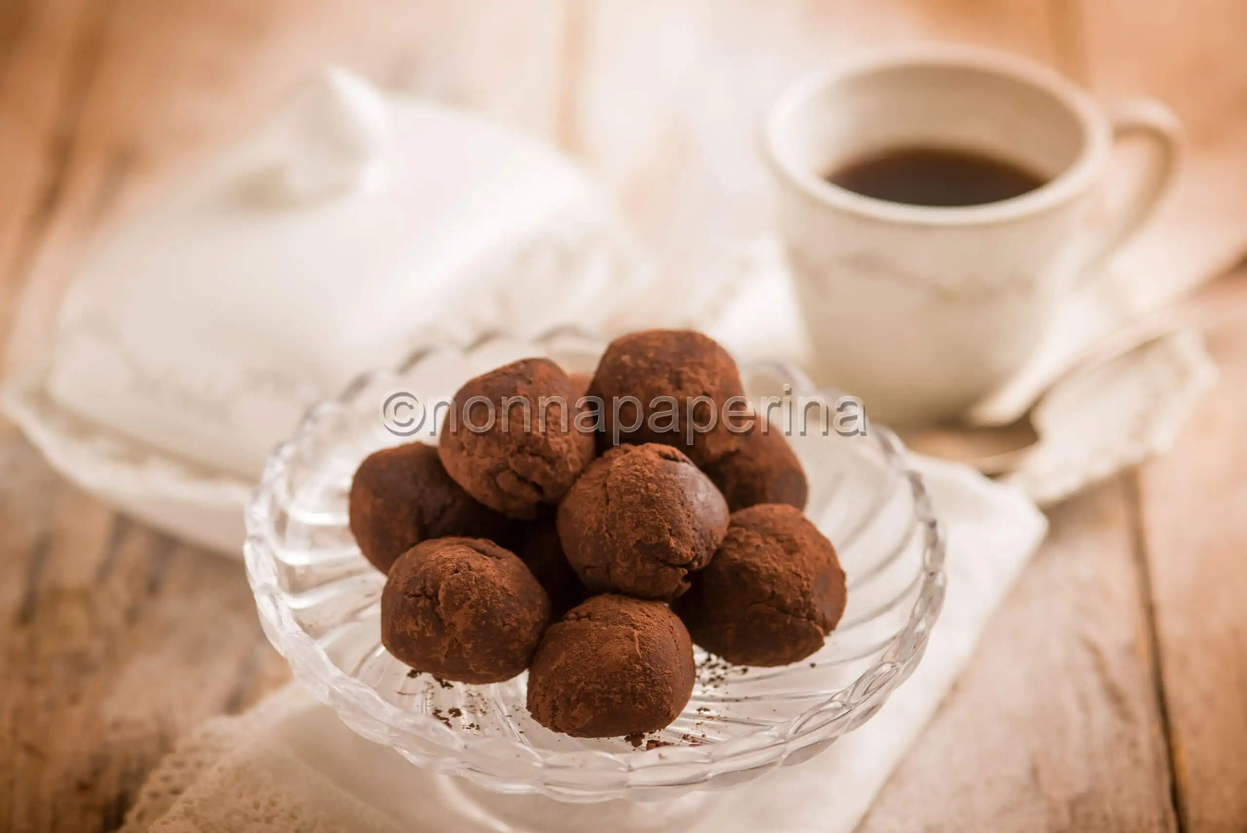 Tartufi alla crema gianduia, dei dolcetti gourmet deliziosi