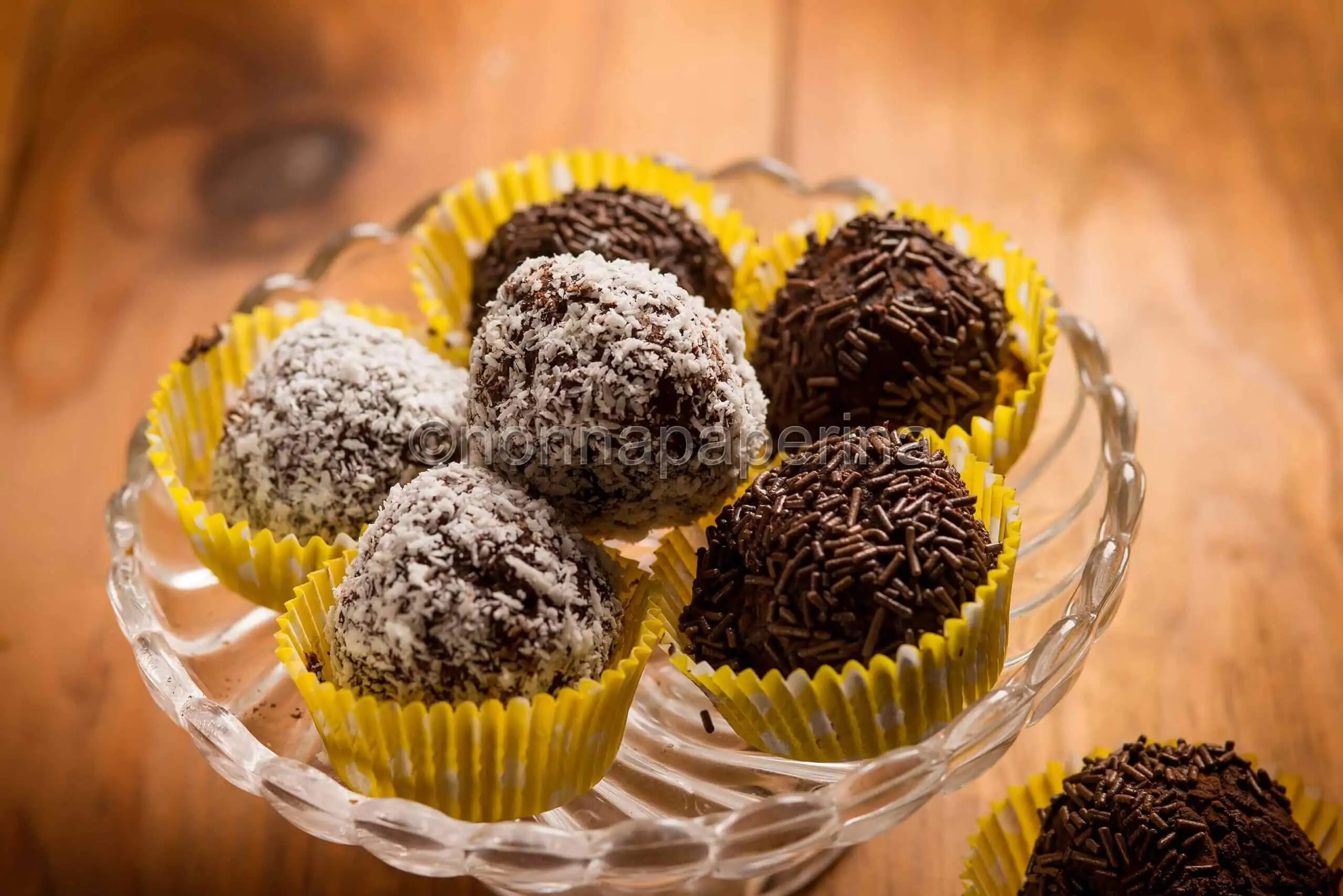 Tartufini al miele di arancio, dei dolcetti per le occasioni