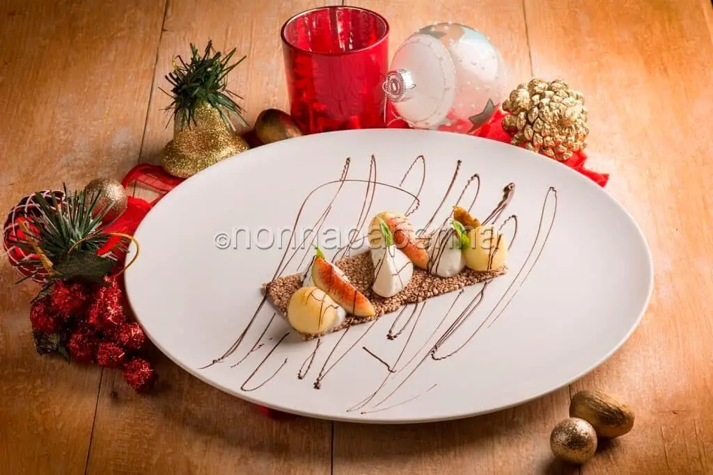 Tegoline di teff e quinoa con mele caramellate e fichi:  vi conquisterà