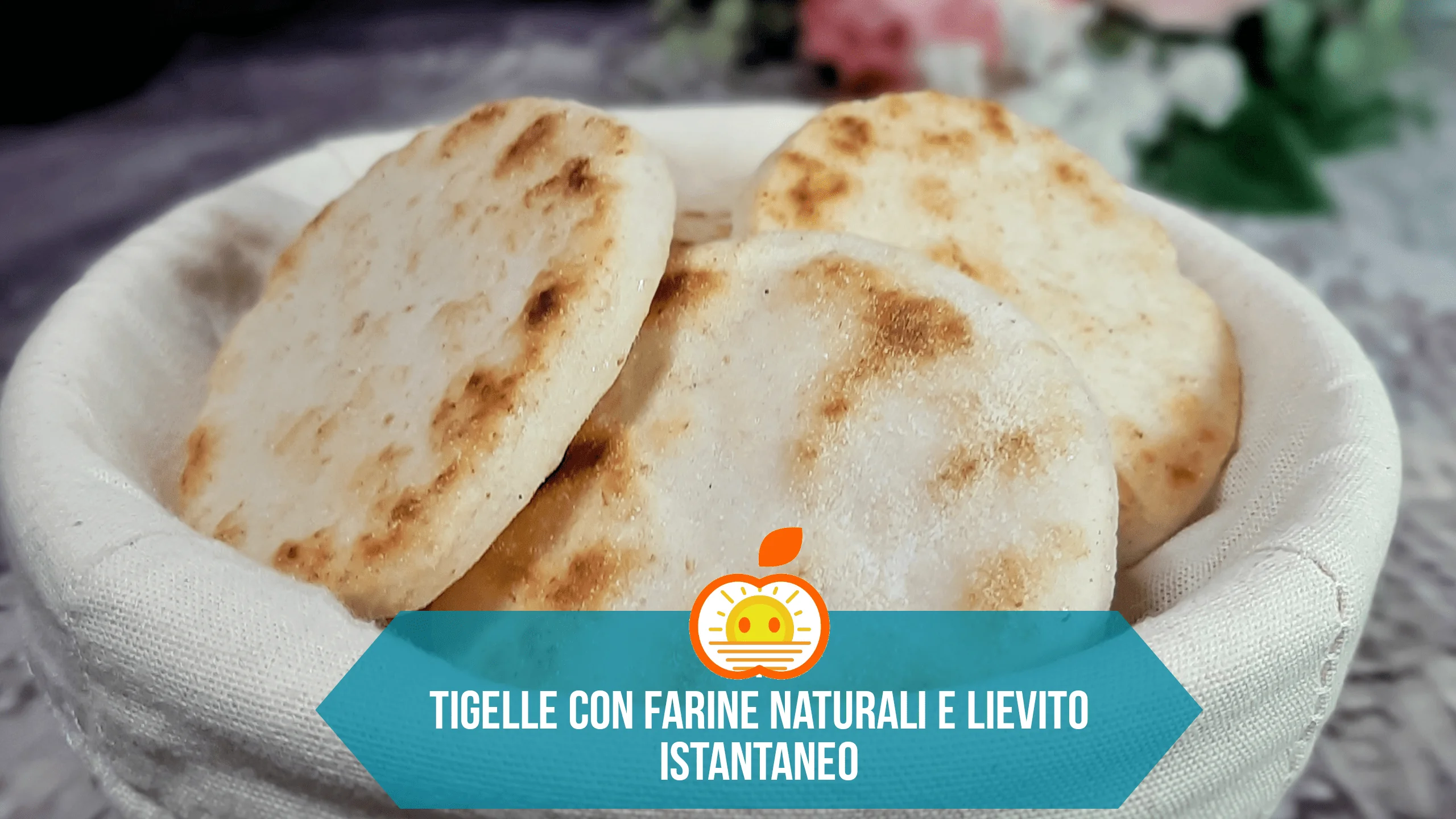 Tigelle senza glutine con farine naturali e lievito istantaneo