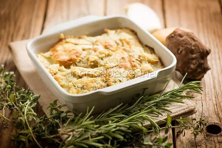 Topinambur al forno, una delizia gratinata