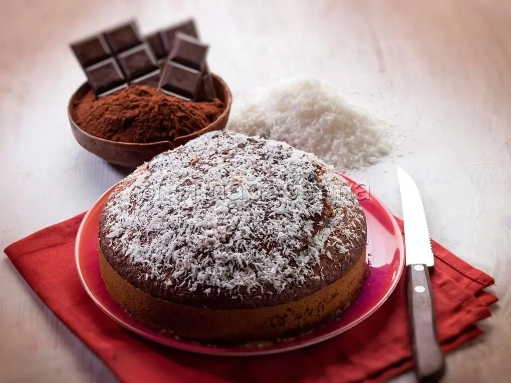 Torta al cocco e cacao da godere fino all’ultimo boccone