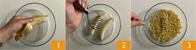 Torta banane e cioccolato