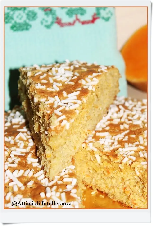Torta di mele e verdure senza glutine e lattosio