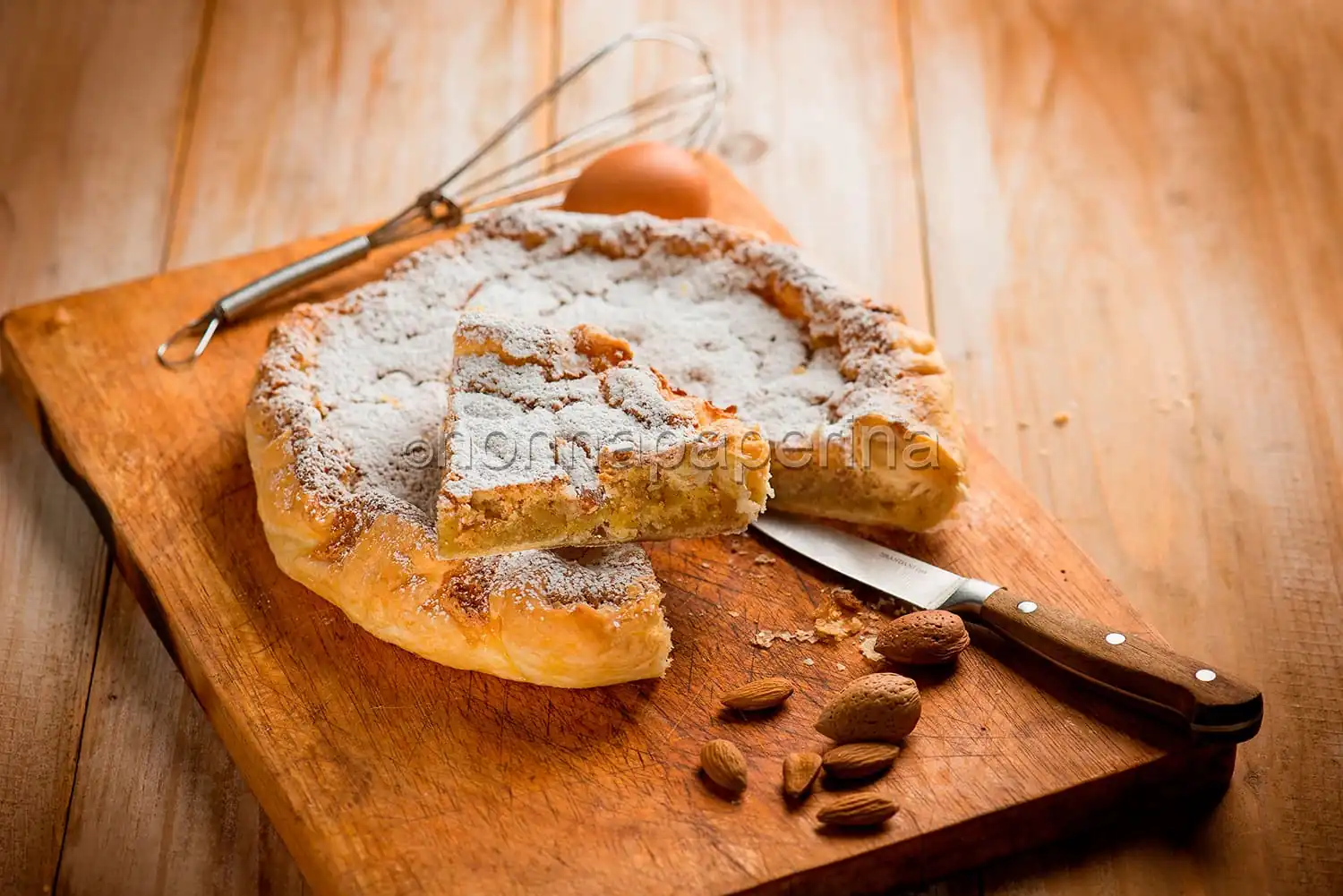 Torta greca alla mantovana, una delizia alle mandorle