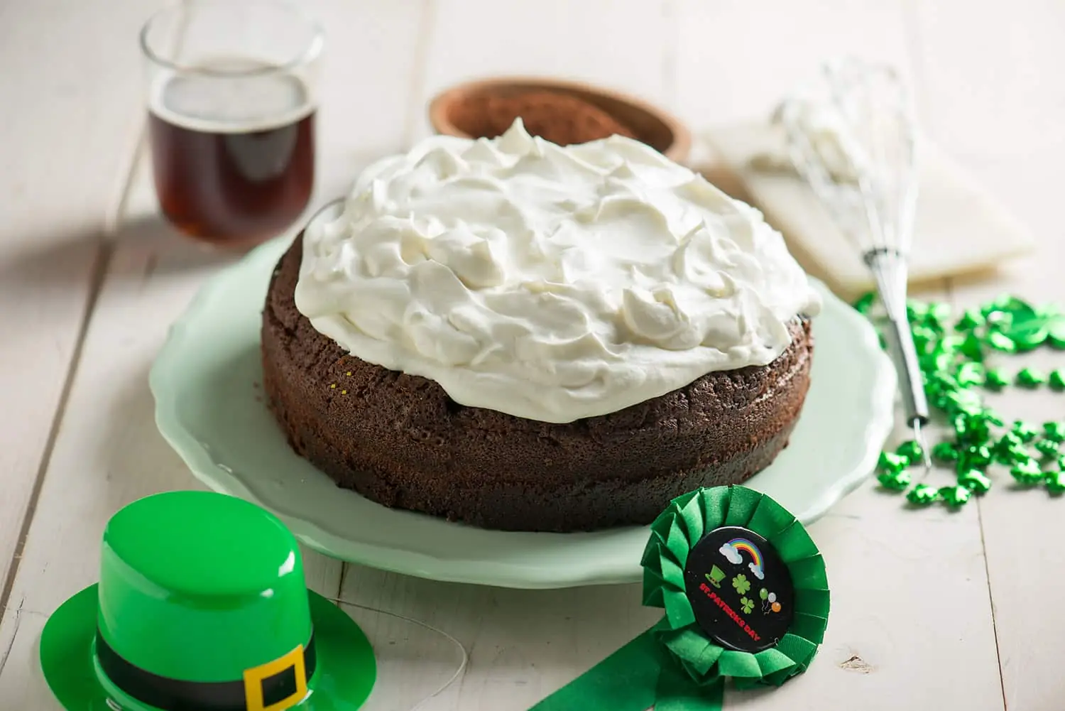 Torta Guinness al cioccolato per Saint Patrick’s Day