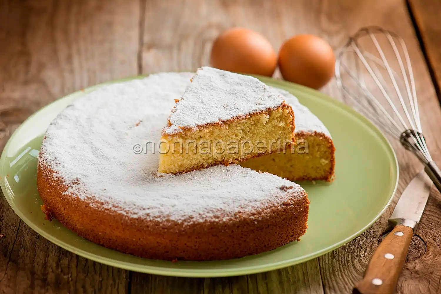 Torta Margherita con farina di patate, un dolce semplice
