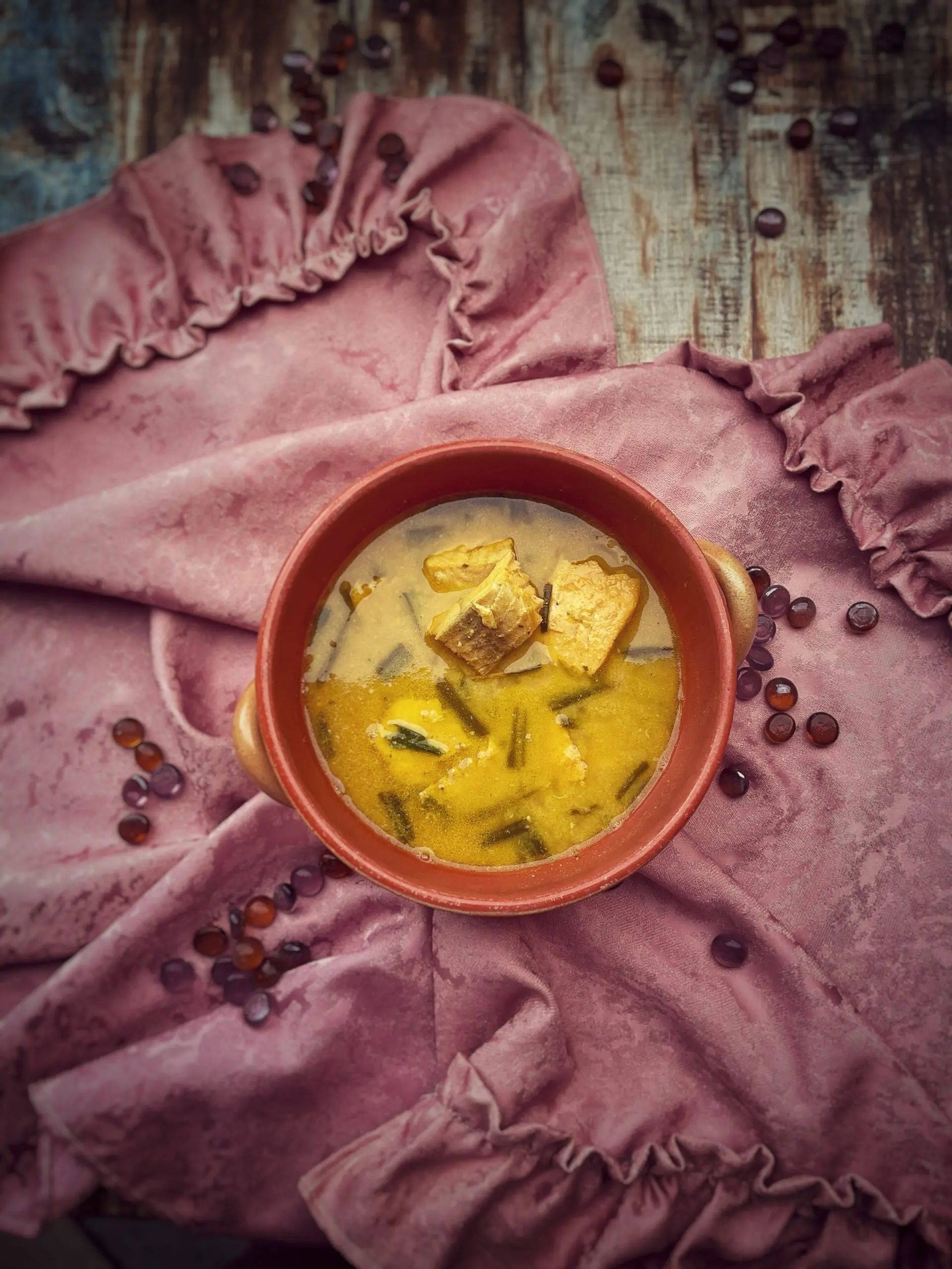 Tweed kettle, stufato di salmone scozzese