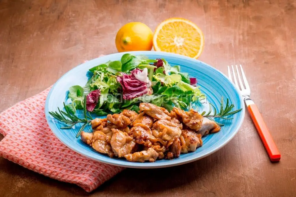 Un secondo perfetto? Le cosce di pollo marinate agli agrumi