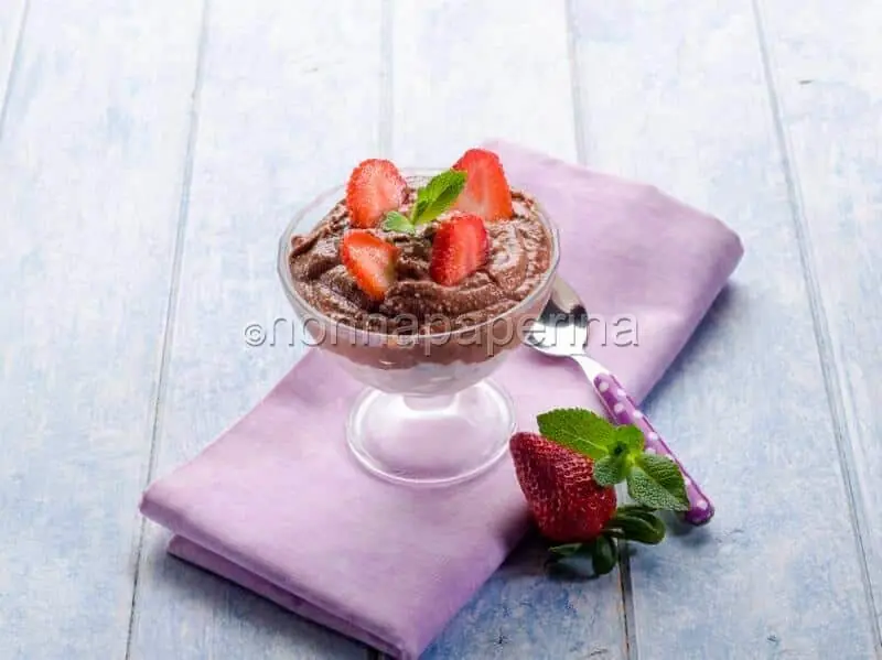 Voglia di dolce con ricotta? Eccolo, con cacao e crema di nocciole!