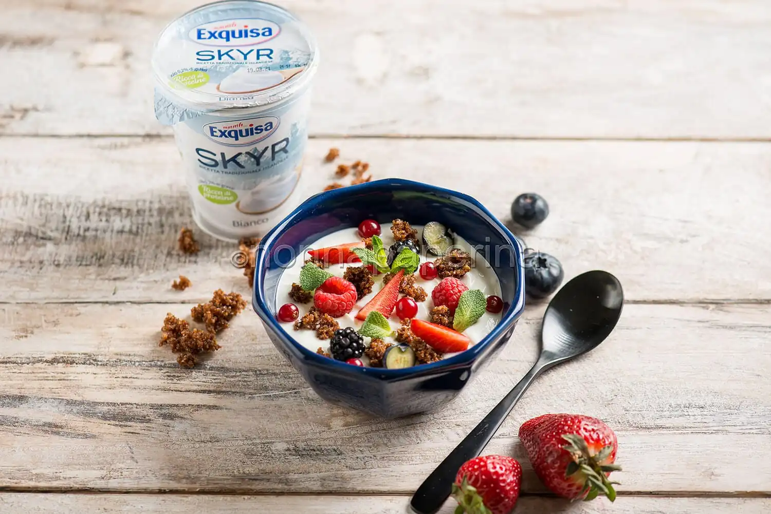 Ymerdrys con frutti di bosco, il dessert ricco di frutta