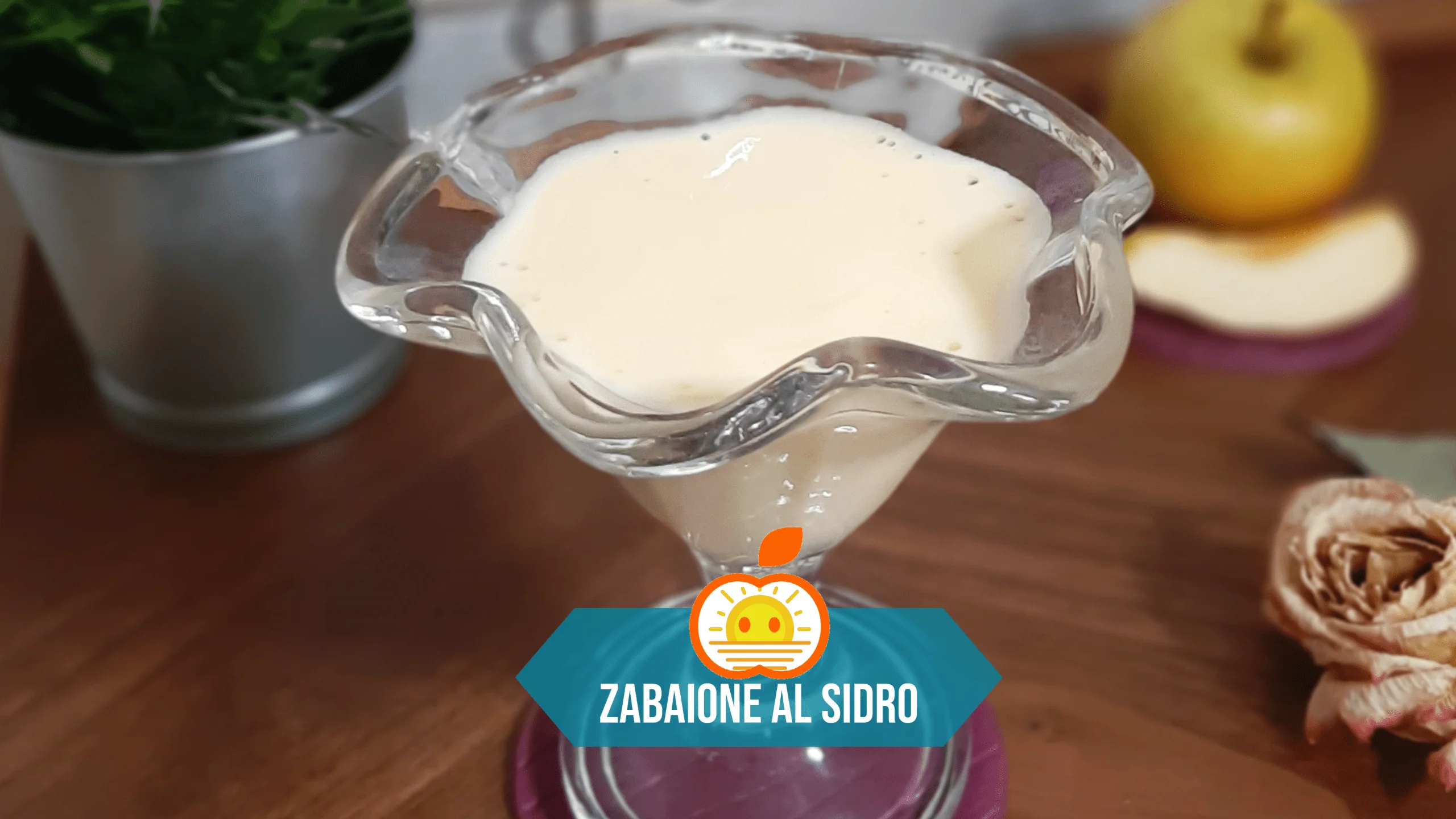 Zabaione al sidro