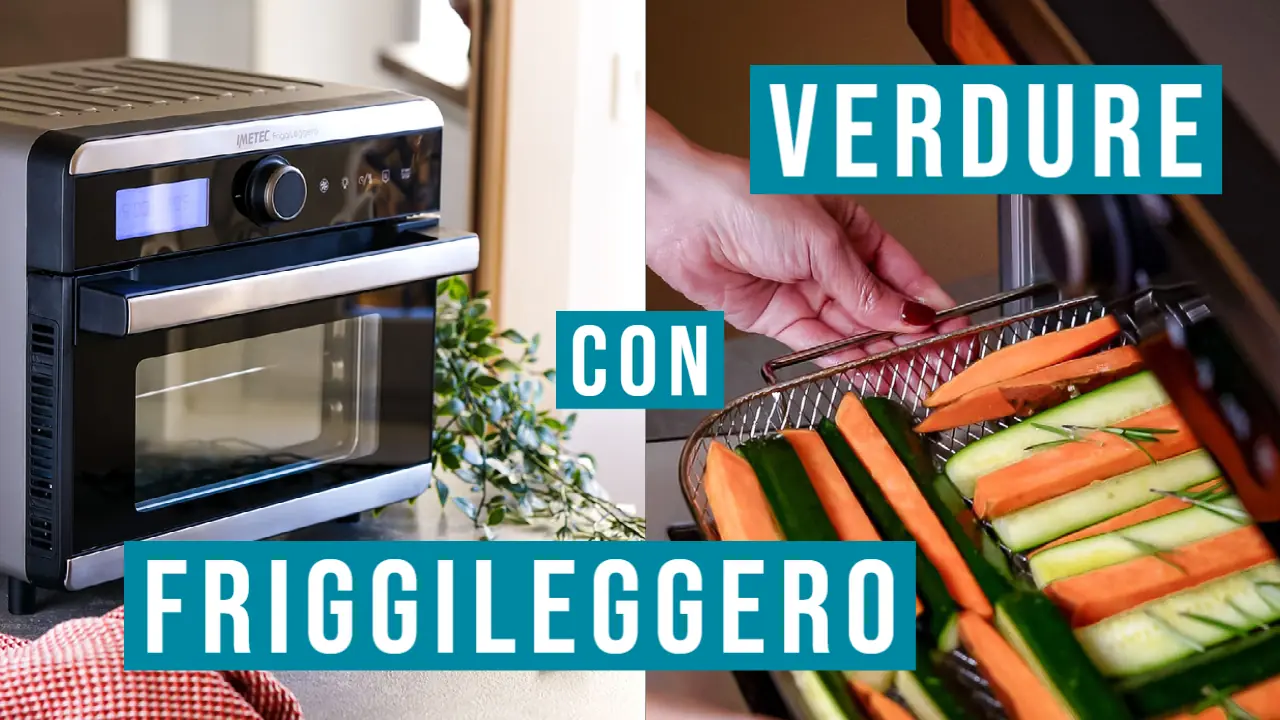 Zucchine e Patate dolci in friggitrice ad aria