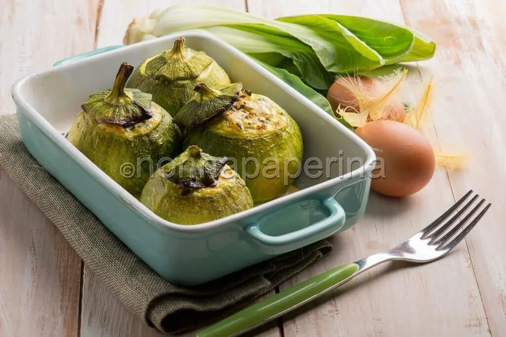 Zucchine ripiene vegetariane