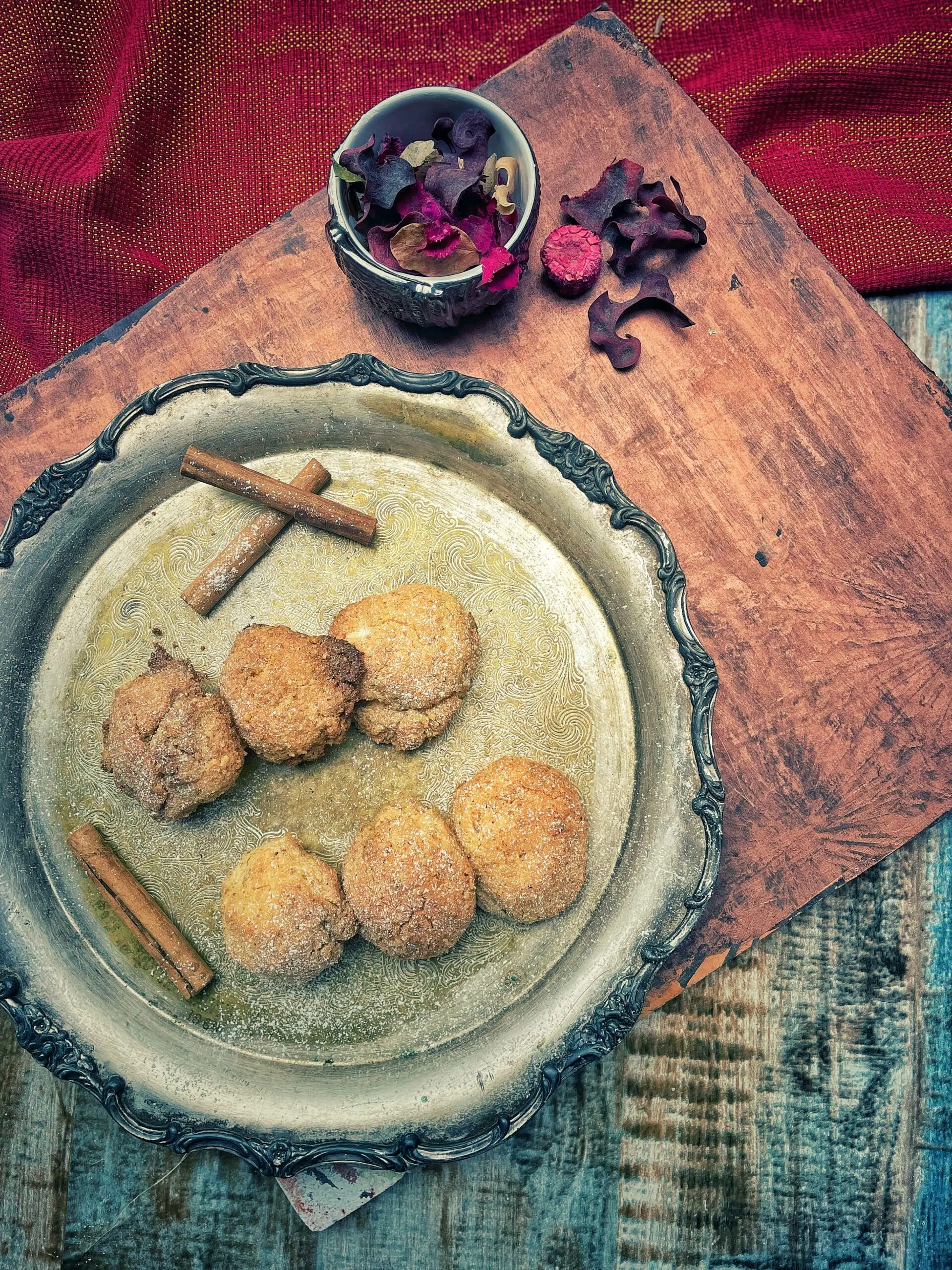 Ceviz dolgulu kurabiye, biscotti turchi alle noci