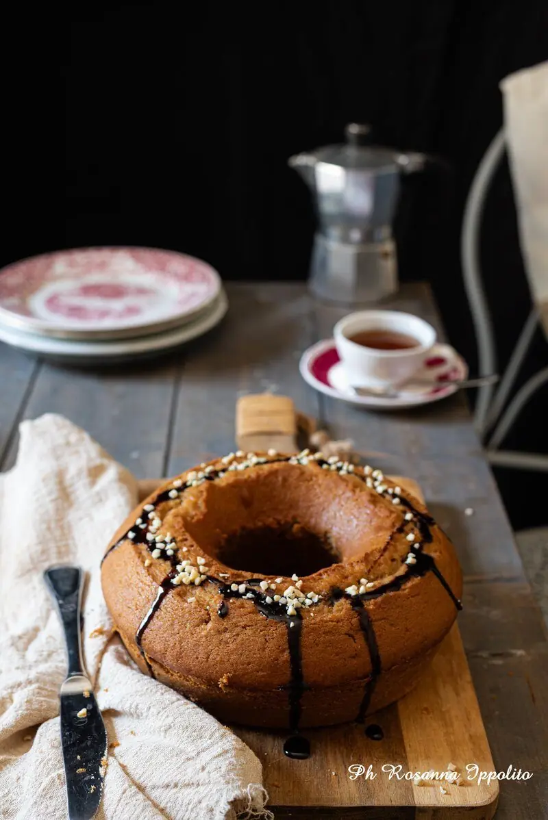 Ciambella panna e caffè