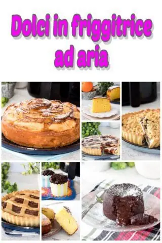 Dolci in friggitrice ad aria