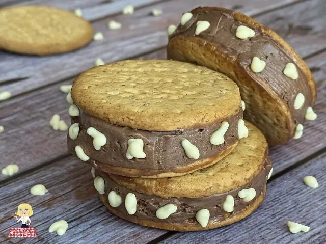 Gelato biscotto alla nutella