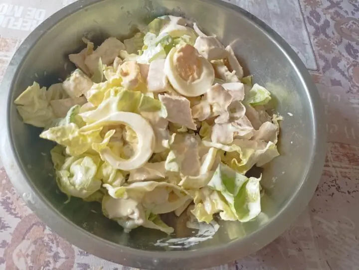 Insalata di pollo grigliato