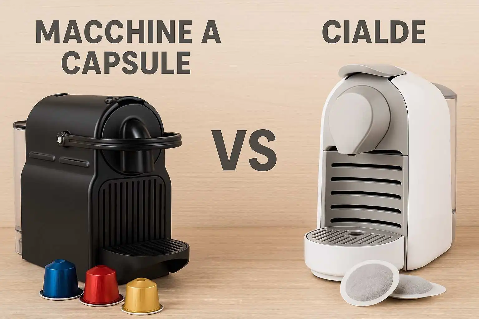 Macchine a capsule e cialde: quale sistema scegliere per il caffè di casa