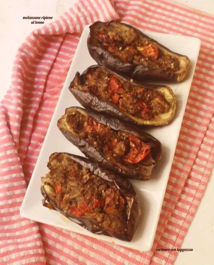 Melanzane ripiene al tonno