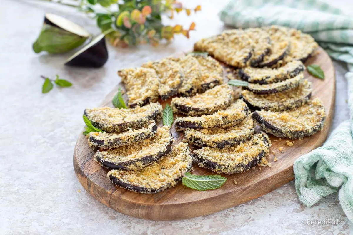 Mezzelune di melanzane gratinate al forno