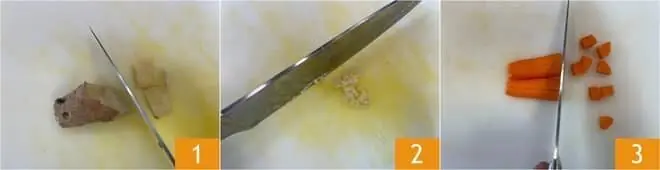 Orata scottata su crema di carote