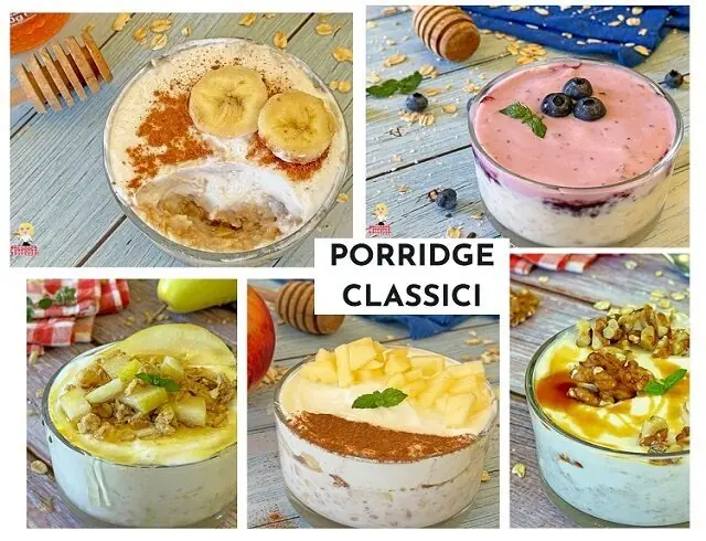 Porridge overnight classici