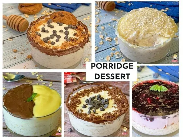 Porridge overnight dessert