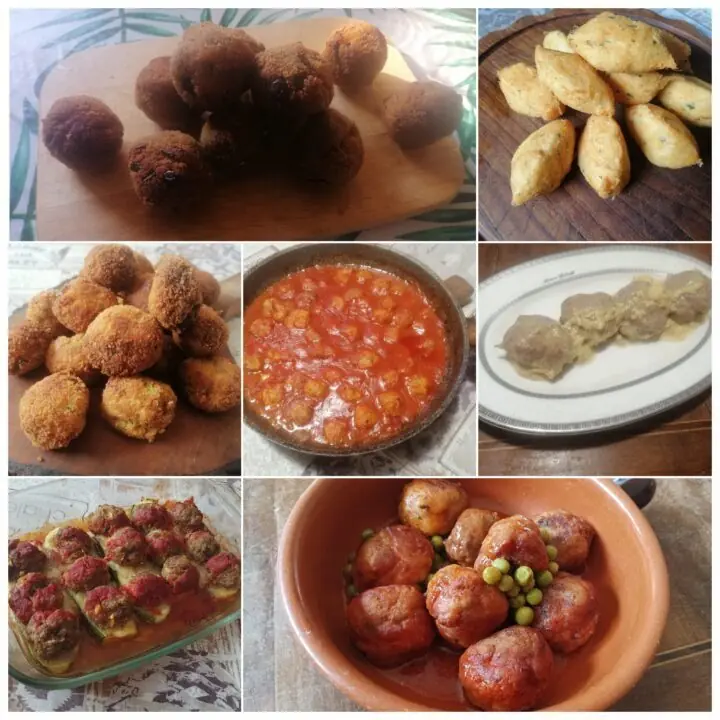 Raccolta di ricette di polpette