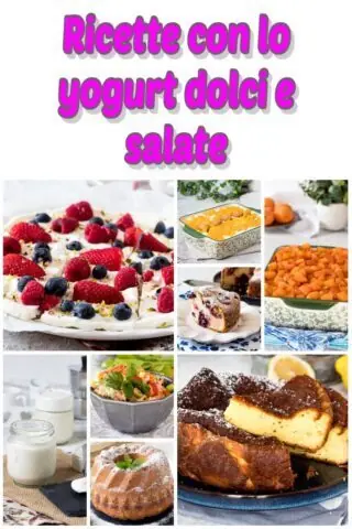 Ricette con lo yogurt