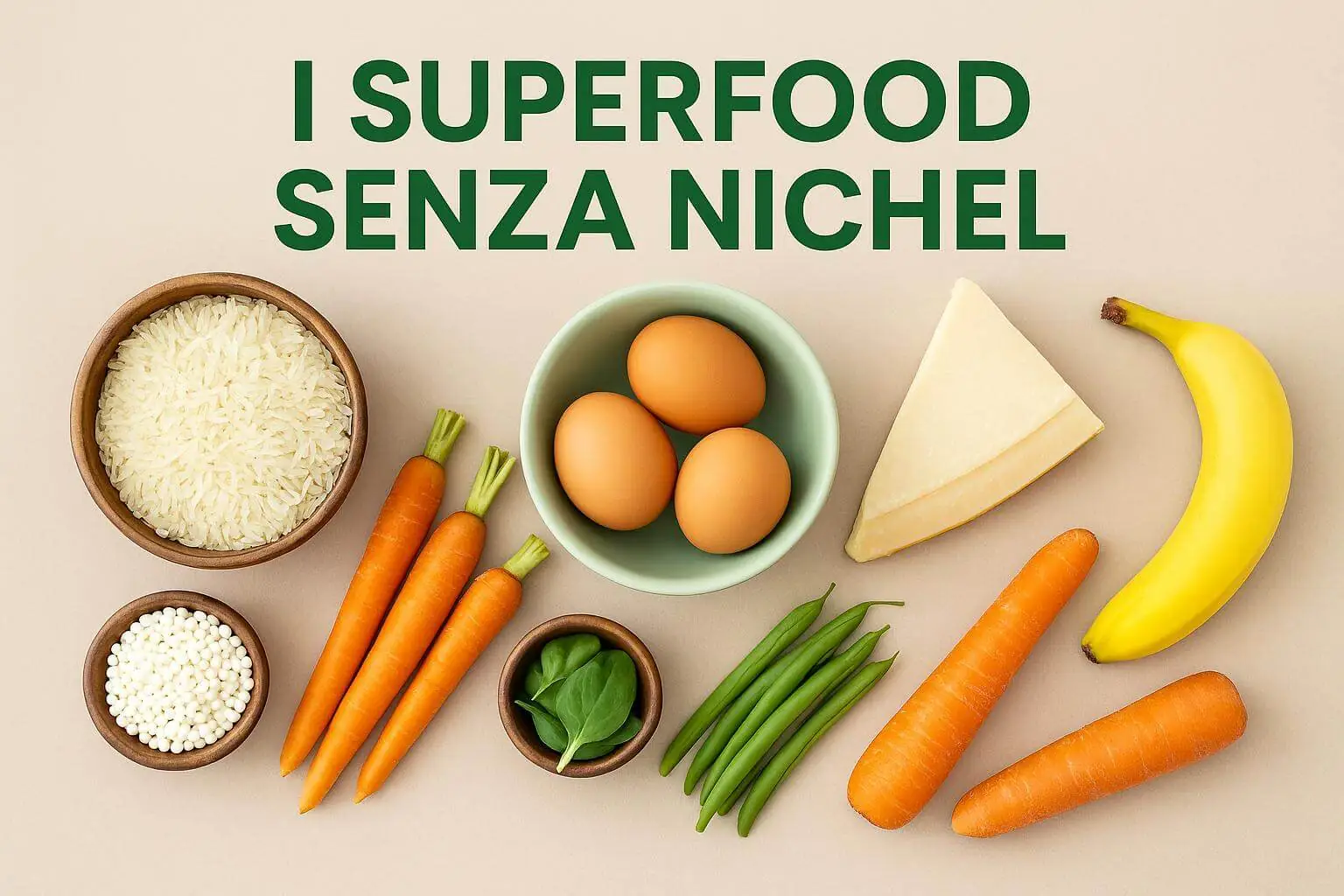 Superfood senza nichel: i nuovi alleati della tua salute