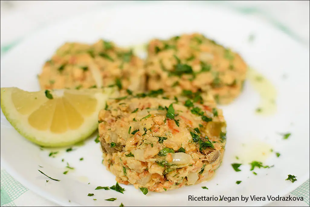 Tartare di tempeh a modo mio senza glutine