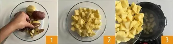 Torta salata patate e pancetta