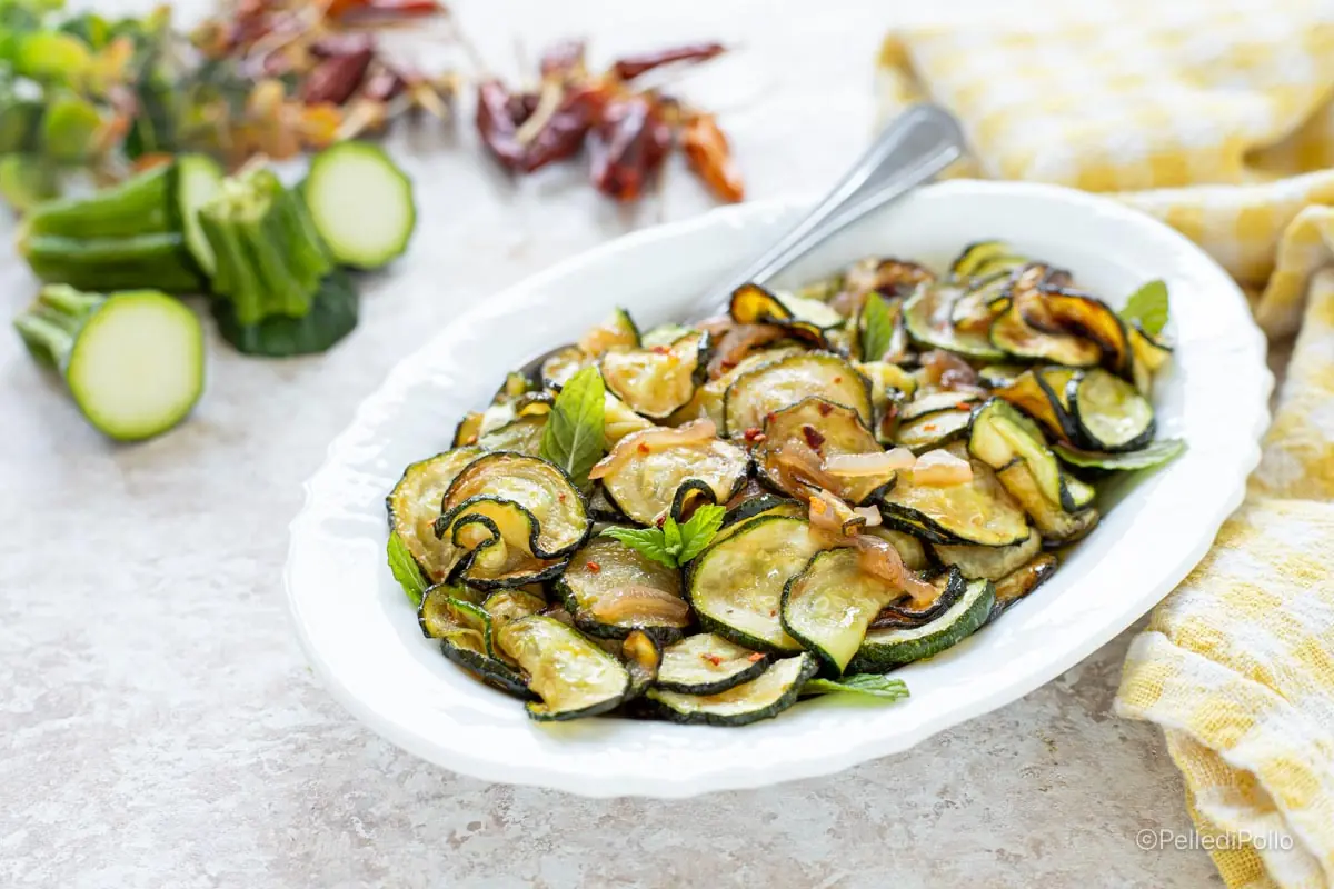 Zucchine in agrodolce