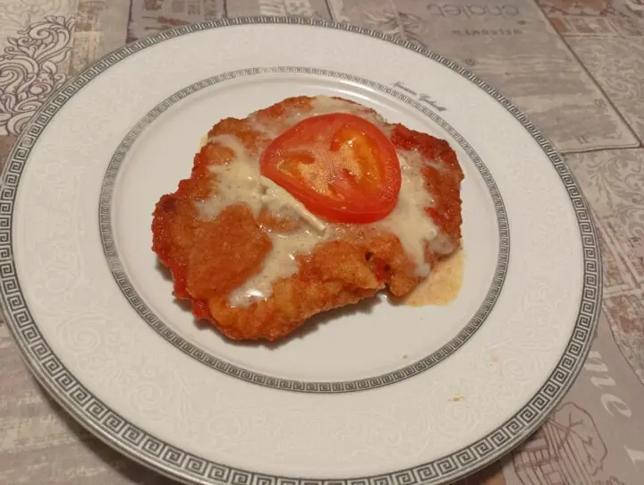 Cotoletta al pomodoro e gorgonzola