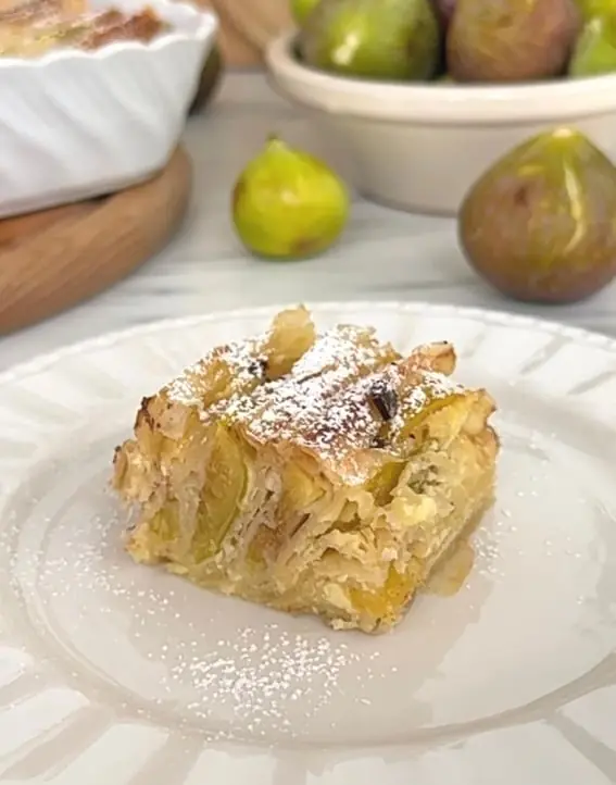 Crinkle pie con fichi e gocce di cioccolato