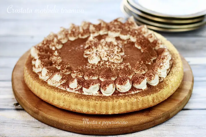 Crostata morbida tiramisù