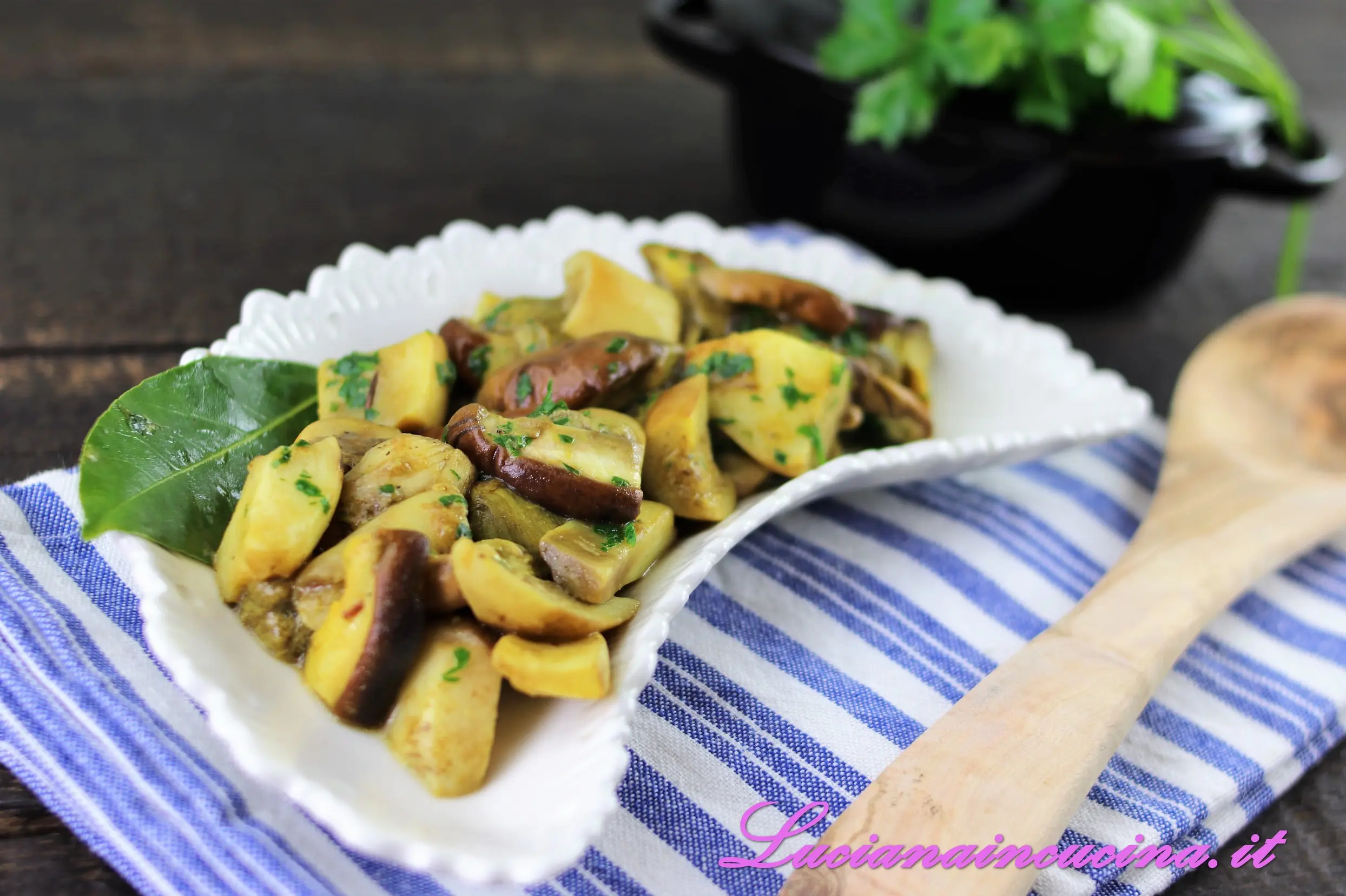 Funghi porcini trifolati