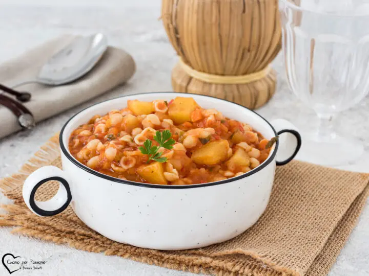 Minestra pomodoro e patate