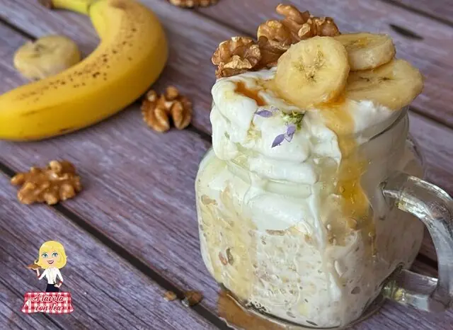 Overnight oats banana