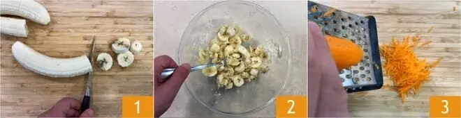 Pancake banana e carote