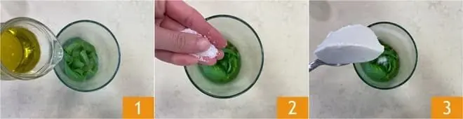Pasta al pesto con cozze e patate
