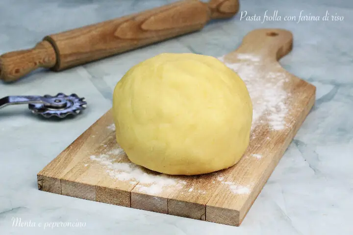 Pasta frolla con farina di riso