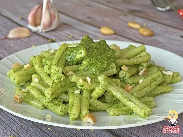 Pasta pesto di rucola