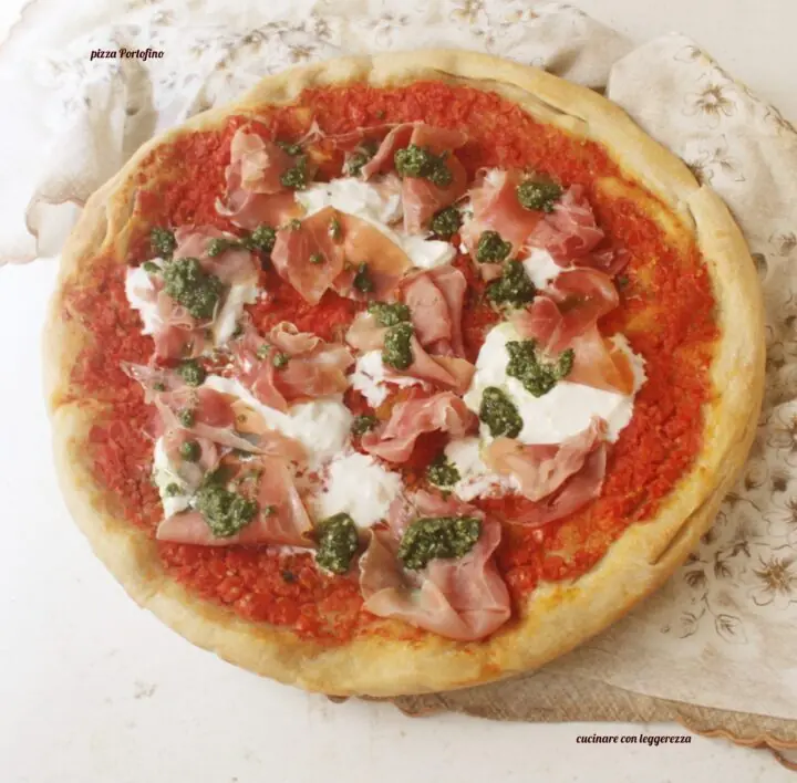 Pizza portofino – lievito madre