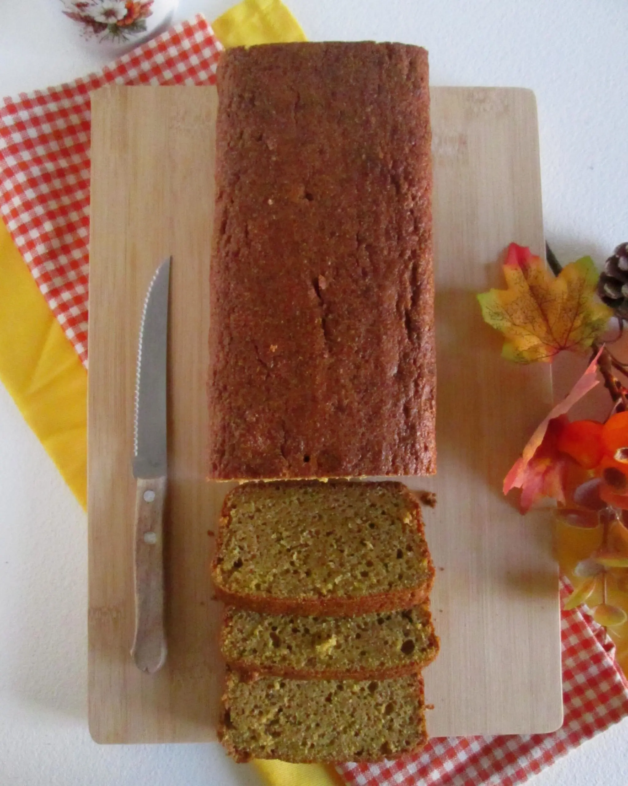 Plumcake zucca e riso